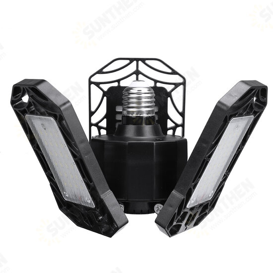 E27 60W Deformable LED Garage Light Foldable Ceiling Lighting High Bay Light Lamp AC85-265V E27 60W Deformable LED Garage Light Foldable Ceiling Lighting High Bay Light Lamp AC85-265V