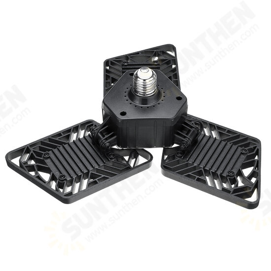 E27 60W LED Garage Lamp Light Bulb Deformable Panels Ceiling High Bay Lighting for Indoor Parking AC85-265V E27 60W LED Garage Lamp Light Bulb Deformable Panels Ceiling High Bay Lighting for Indoor Parking AC85-265V