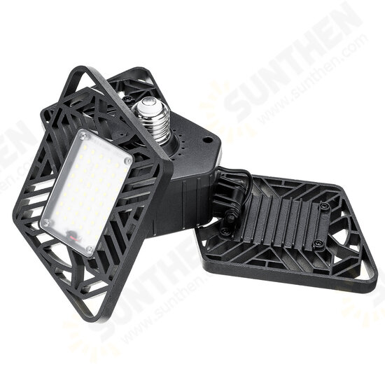 E27 60W LED Garage Lamp Light Bulb Deformable Panels Ceiling High Bay Lighting for Indoor Parking AC85-265V E27 60W LED Garage Lamp Light Bulb Deformable Panels Ceiling High Bay Lighting for Indoor Parking AC85-265V