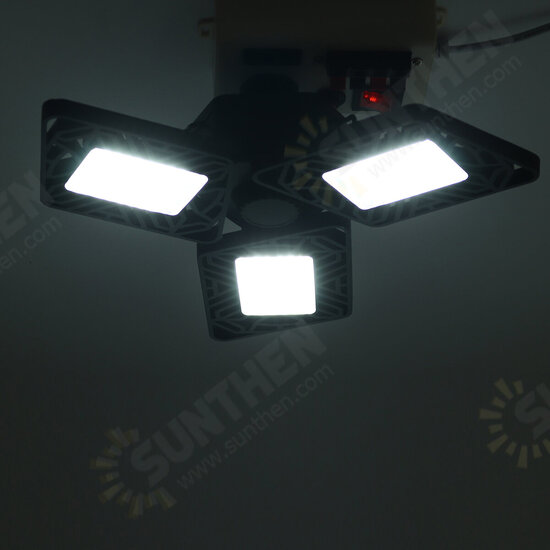 E27 60W LED Garage Lamp Light Bulb Deformable Panels Ceiling High Bay Lighting for Indoor Parking AC85-265V E27 60W LED Garage Lamp Light Bulb Deformable Panels Ceiling High Bay Lighting for Indoor Parking AC85-265V