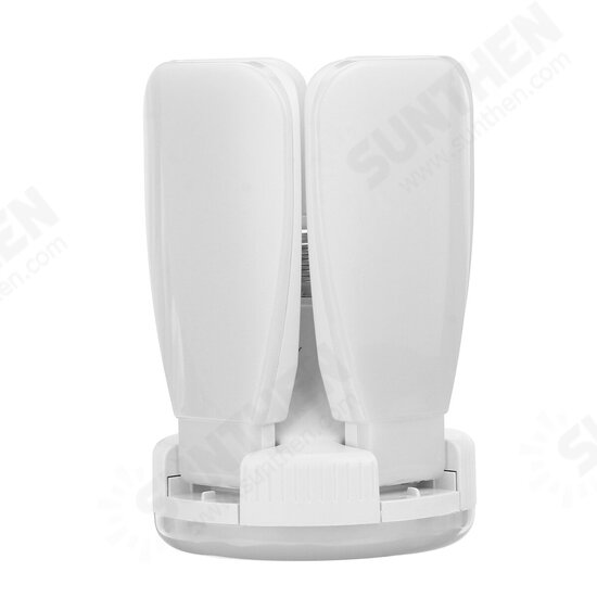 E27 60W LED Garage Light Bulb2835SMD Four-Leaves Deformable Ceiling Workshop Lamp AC165-265V