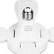 E27 60W LED Garage Light Bulb2835SMD Four-Leaves Deformable Ceiling Workshop Lamp AC165-265V