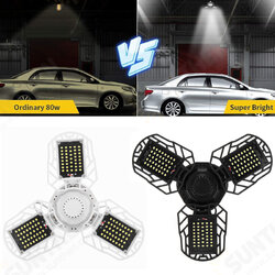 E27 60W LED Garage Lights Deformable Garage Ceiling Light Fixtures Lamp E27 60W LED Garage Lights Deformable Garage Ceiling Light Fixtures Lamp