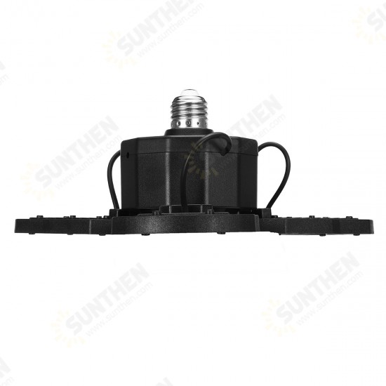 E27 60W LED Garage Lights Deformable Garage Ceiling Light Fixtures Lamp