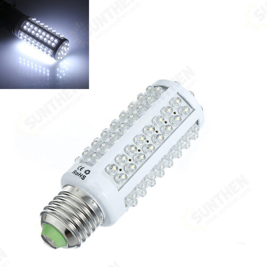 E27 6.5W Pure White 108-LED 450-Lumen LED Corn Light Lamp Bulb 220V