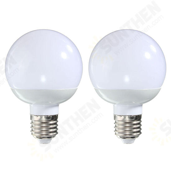 E27 6W 14 SMD 5730 LED Pure White Warm White PC Material Globe Bulb AC85-265V