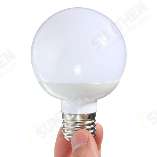 E27 6W 14 SMD 5730 LED Pure White Warm White PC Material Globe Bulb AC85-265V