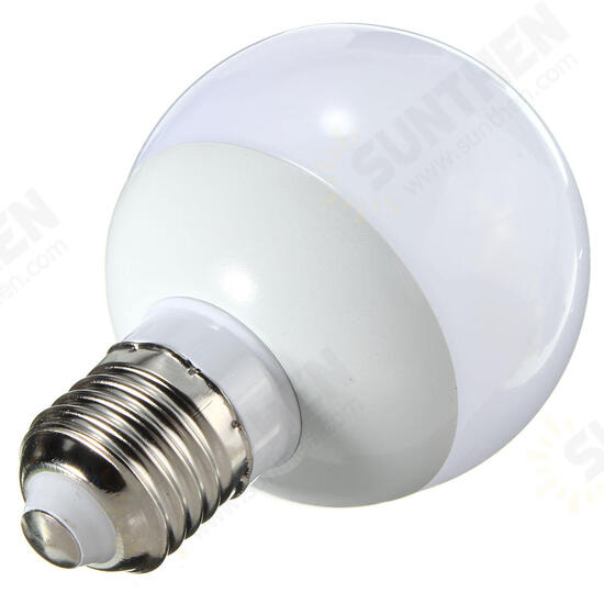 E27 6W 14 SMD 5730 LED Pure White Warm White PC Material Globe Bulb AC85-265V