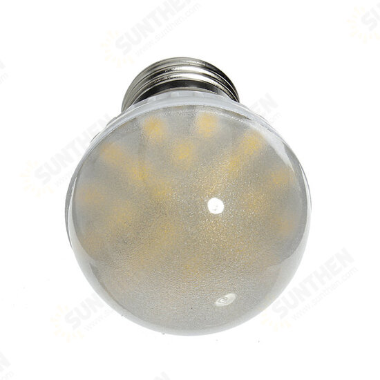 E27 6W 360LM Warm White 24 SMD 5050 LED Ball Bulb 220-240V