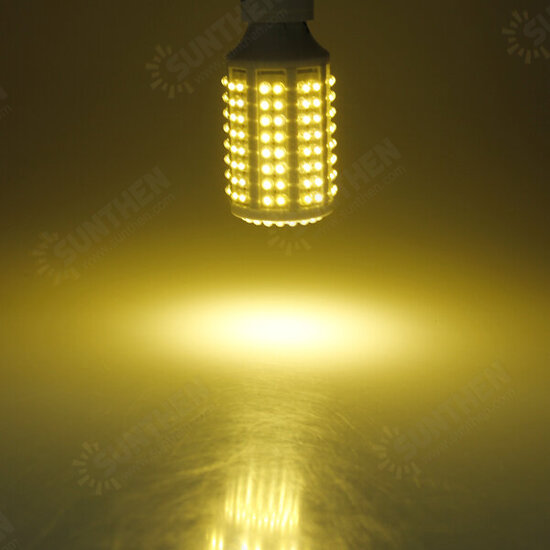 E27 7W 720LM Warm White 166LED Energy Saving LED Corn Light Bulb 110V