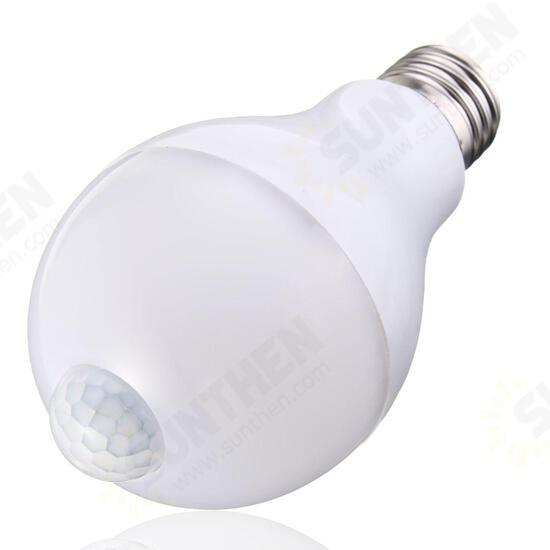 E27 B22 12W SMD5730 24LEDs Infrared Motion Sensor + Light Control Induction Light Bulb AC85-265V