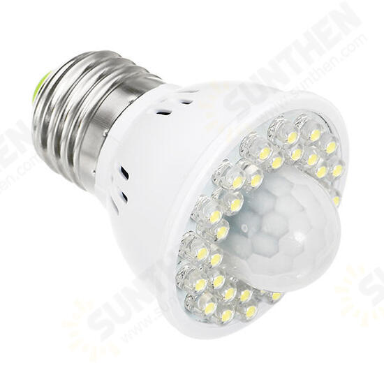 E27 B22 3W PIR Infrared Sensor Light Control LED Light Bulb for Corridor AC220V