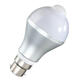 E27 B22 5W Auto PIR Motion Sensor LED Infrared Energy Saving Light Bulb 85-265V