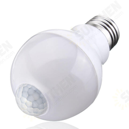 E27 B22 5W SMD5730 10LEDs Infrared Motion Sensor + Light Control Induction Light Bulb AC85-265V