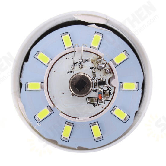 E27 B22 5W SMD5730 10LEDs Infrared Motion Sensor + Light Control Induction Light Bulb AC85-265V