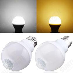 E27 B22 5W SMD5730 10LEDs Infrared Motion Sensor + Light Control Induction Light Bulb AC85-265V E27 B22 5W SMD5730 10LEDs Infrared Motion Sensor + Light Control Induction Light Bulb AC85-265V