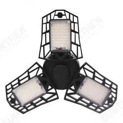 E27 B22 60W AC85-265V SMD2835 6000LM 144LED Deformable Garage Light Bulb Shop Lamp for Parking Lot E27 B22 60W AC85-265V SMD2835 6000LM 144LED Deformable Garage Light Bulb Shop Lamp for Parking Lot