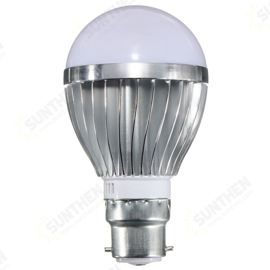 E27 B22 7W Dimmable 10 SMD5730 LED Bayonet Edison Bulb Lamp Globe Light Warm White AC 110-240V E27 B22 7W Dimmable 10 SMD5730 LED Bayonet Edison Bulb Lamp Globe Light Warm White AC 110-240V