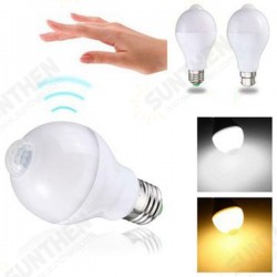 E27 B22 7W SMD5730 14LEDs Infrared Motion Sensor + Light Control Induction Light Bulb AC85-265V E27 B22 7W SMD5730 14LEDs Infrared Motion Sensor + Light Control Induction Light Bulb AC85-265V