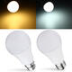 E27 B22 7W SMD5730 Warm White Pure White LED Light Control Bulb No Flicker AC85-265V E27 B22 7W SMD5730 Warm White Pure White LED Light Control Bulb No Flicker AC85-265V