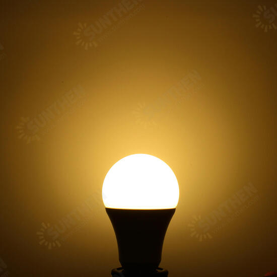 E27 B22 7W SMD5730 Warm White Pure White LED Light Control Bulb No Flicker AC85-265V E27 B22 7W SMD5730 Warm White Pure White LED Light Control Bulb No Flicker AC85-265V
