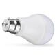 E27 B22 7W SMD5730 Warm White Pure White LED Light Control Bulb No Flicker AC85-265V