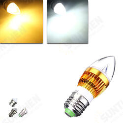 E27 E14 B22 E12 4.5W LED Chandelier Candle Light Bulb 85-265V E27 E14 B22 E12 4.5W LED Chandelier Candle Light Bulb 85-265V