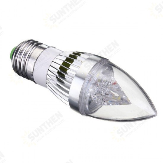 E27 E14 B22 E12 6W LED Chandelier Candle Light Bulb 85-265V E27 E14 B22 E12 6W LED Chandelier Candle Light Bulb 85-265V