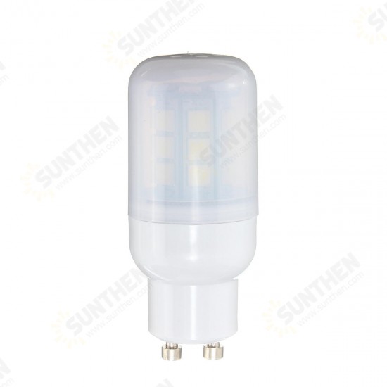 E27 E14 B22 G9 GU10 3W 27 SMD 5050 LED Pure White Warm White Natural White Cover Corn Bulb AC220V