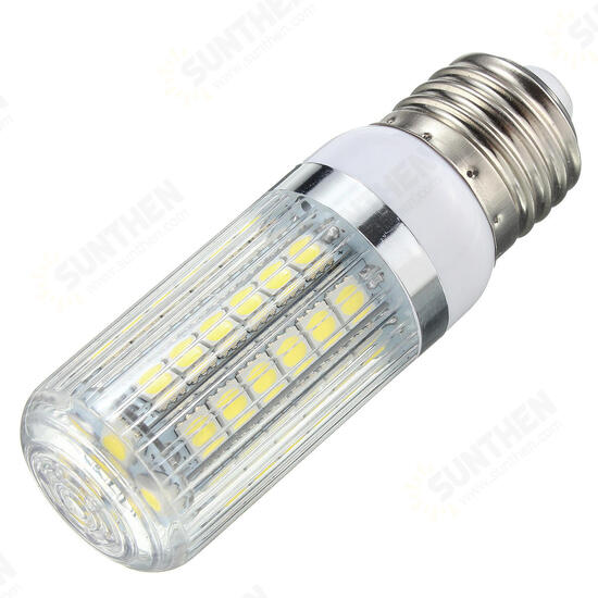 E27 E14 B22 G9 GU10 4.5W 48 SMD 5050 LED Pure White Warm White Natural White Cover Corn Bulb AC220V