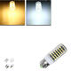 E27 E14 B22 G9 GU10 7W 64 SMD 5733 1000LM LED Warm White White Cover Corn Bulb AC 110V