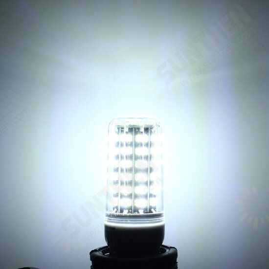 E27 E14 B22 G9 GU10 7W 64 SMD 5733 1000LM LED Warm White White Cover Corn Bulb AC 110V