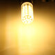 E27 E14 B22 G9 GU10 7W 64 SMD 5733 1000LM LED Warm White White Cover Corn Bulb AC 220V