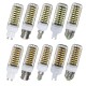 E27 E14 B22 G9 GU10 9W 80 SMD 5733 1100LM LED Warm White White Cover Corn Bulb AC 110V