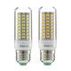 E27 E14 B22 GU10 5W SMD5730 Constant Current Smart IC 89LEDs Corn Light Bulb AC220V