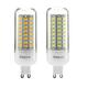 E27 E14 B22 GU10 5W SMD5730 Constant Current Smart IC 89LEDs Corn Light Bulb AC220V