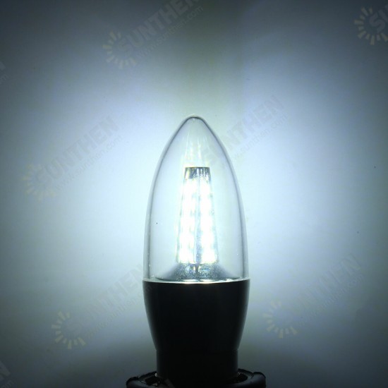 E27 E14 E12 B22 B15 4W 25 SMD 2835 LED Warm White White Candle Light Lamp Bulb AC85-265V E27 E14 E12 B22 B15 4W 25 SMD 2835 LED Warm White White Candle Light Lamp Bulb AC85-265V