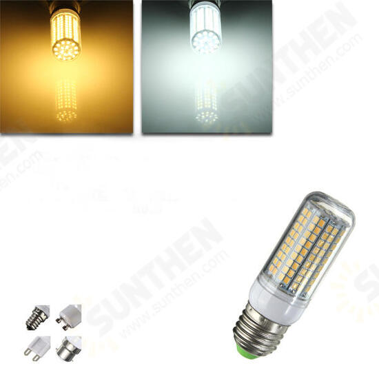 E27 E14 G9 GU10 B22 8W 180 SMD 2835 LED Corn Bulb White Warm White 220V 240V