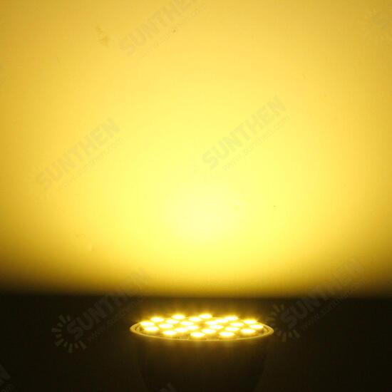 E27 E14 GU10 MR16 3.5W 24 SMD 5050 LED Pure White Warm White Spotlightt Bulb AC110V AC220V