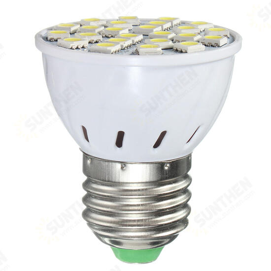 E27 E14 GU10 MR16 3.5W 24 SMD 5050 LED Pure White Warm White Spotlightt Bulb AC110V AC220V
