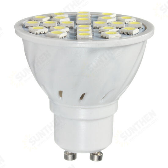 E27 E14 GU10 MR16 3.5W 24 SMD 5050 LED Pure White Warm White Spotlightt Bulb AC110V AC220V
