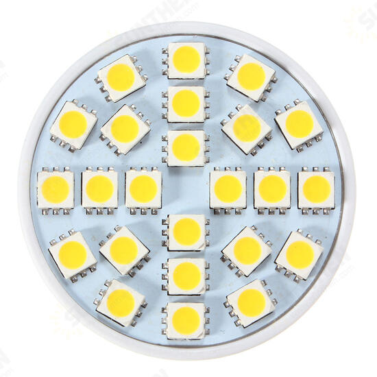E27 E14 GU10 MR16 3.5W 24 SMD 5050 LED Pure White Warm White Spotlightt Bulb AC110V AC220V