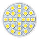E27 E14 GU10 MR16 3.5W 24 SMD 5050 LED Pure White Warm White Spotlightt Bulb AC110V AC220V
