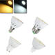 E27 E14 GU10 MR16 4W 54 SMD 2835 LED Warm White Pure White Spotlightting Bulb AC110V / 220V E27 E14 GU10 MR16 4W 54 SMD 2835 LED Warm White Pure White Spotlightting Bulb AC110V / 220V
