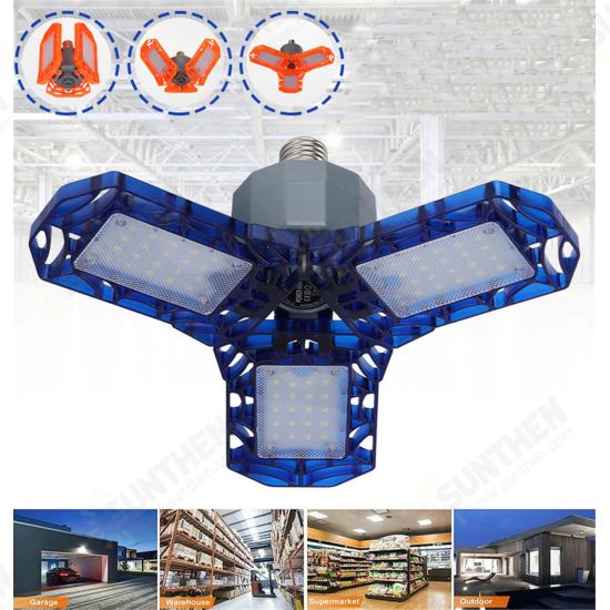 E27 LED Bulb 40W Deformable Garage Light 360°Angle Foldable Ceiling Lamp AC85-265V E27 LED Bulb 40W Deformable Garage Light 360°Angle Foldable Ceiling Lamp AC85-265V