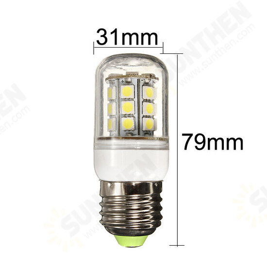 E27 LED Bulb 4.5W 27 SMD 5050 AC 220V White/Warm White Corn Light E27 LED Bulb 4.5W 27 SMD 5050 AC 220V White/Warm White Corn Light