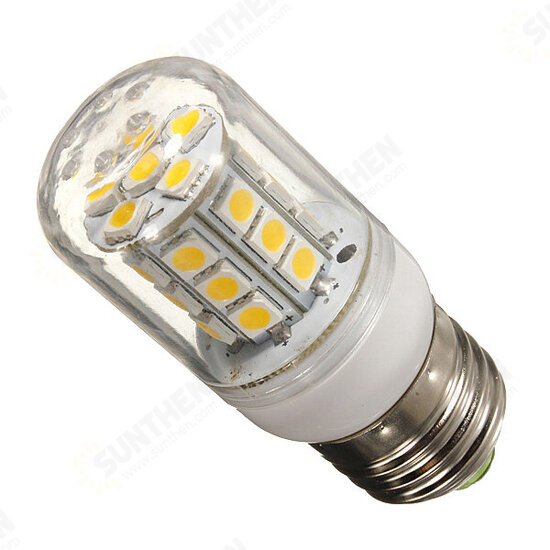 E27 LED Bulb 4.5W 27 SMD 5050 AC 220V White/Warm White Corn Light E27 LED Bulb 4.5W 27 SMD 5050 AC 220V White/Warm White Corn Light