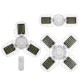 E27 LED Garage Light Bulb Ceiling Fixture Shop Workshop Deformable Lamp Remote E27 LED Garage Light Bulb Ceiling Fixture Shop Workshop Deformable Lamp Remote