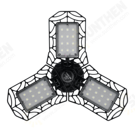 E27 LED Garage Light Bulb Deformable Ceiling Fixture Lights Shop Workshop Lamp E27 LED Garage Light Bulb Deformable Ceiling Fixture Lights Shop Workshop Lamp