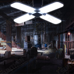 E27 LED Garage Light Bulb Deformable Ceiling Fixture Lights Shop Workshop Lamp AC175-265V E27 LED Garage Light Bulb Deformable Ceiling Fixture Lights Shop Workshop Lamp AC175-265V